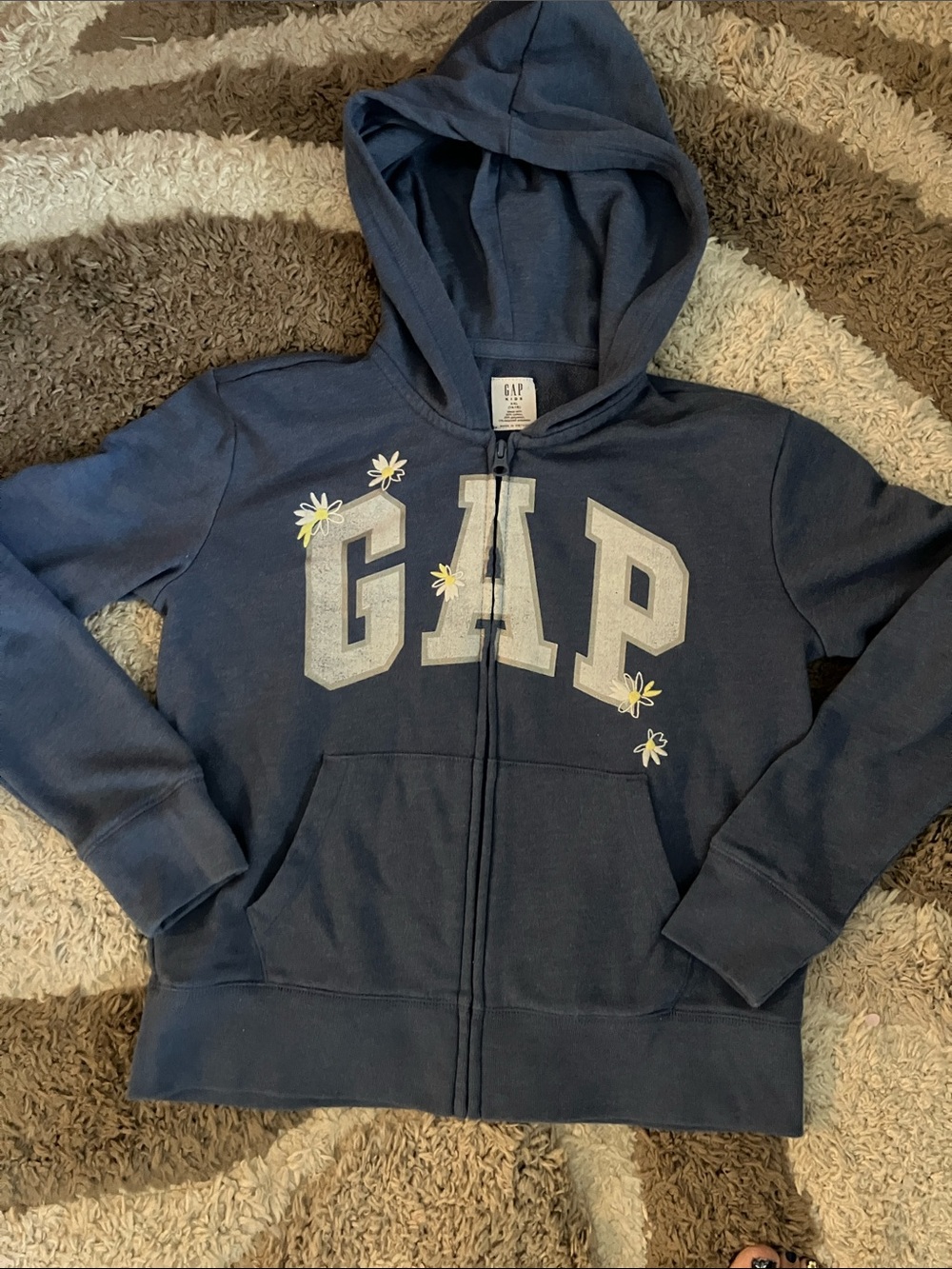 GAP Daisy Zip-Up Hoodie